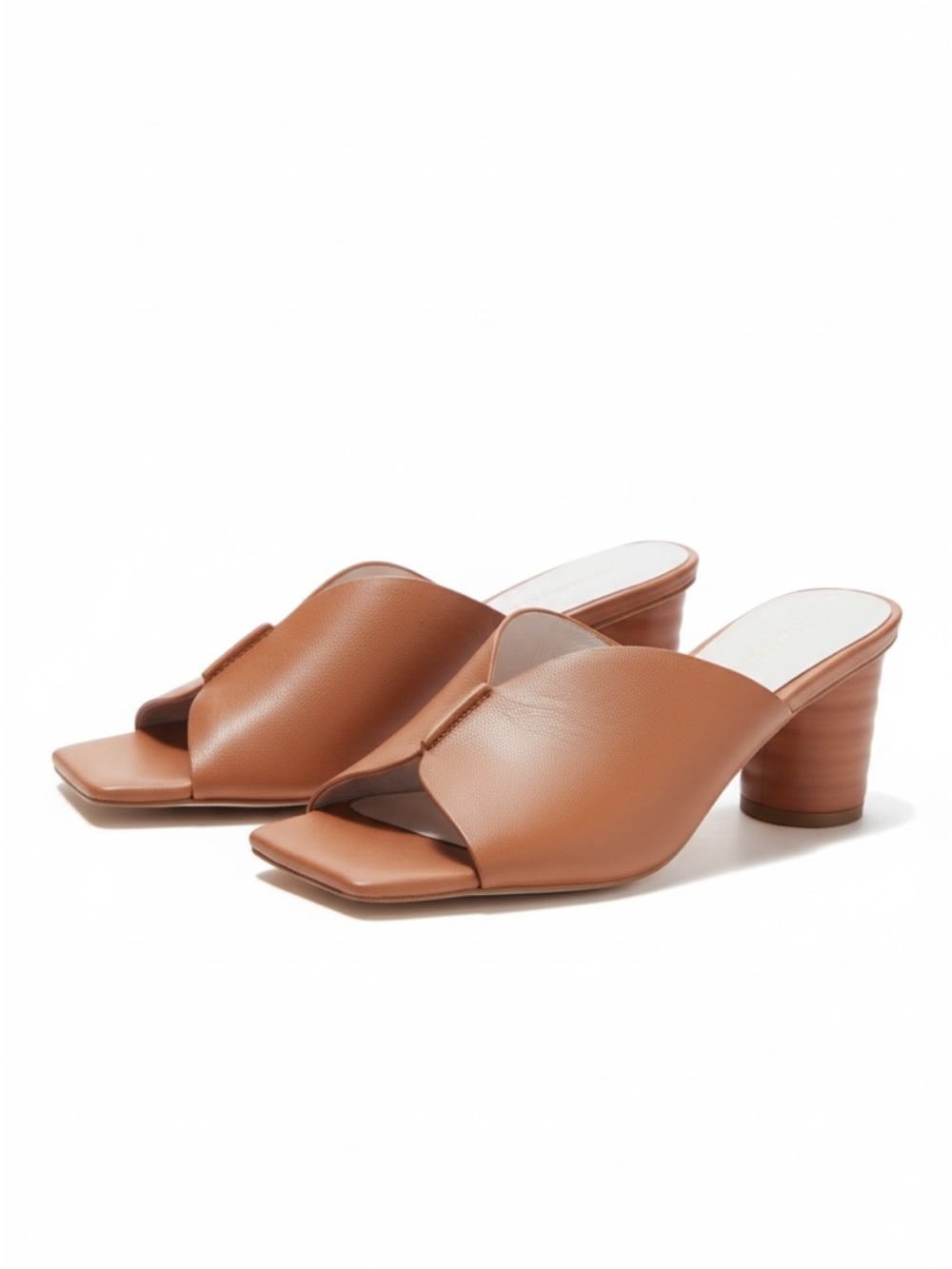 Intentionally Blank Kamika Canyon Open Toe Cone Heel Slip on Mules NIB